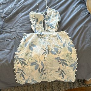 NWT SABO sayla halter dress